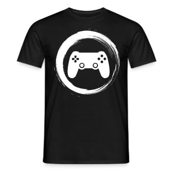 Sporty Hobby Leidenschaft Gaming - Männer T-Shirt - Schwarz - Vorne - AI Model Male 178 light (178cm)