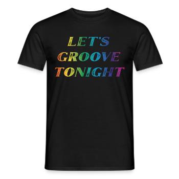 Groove ce soir - T-shirt homme - noir - Devant - AI Model Male 178 light (178cm)