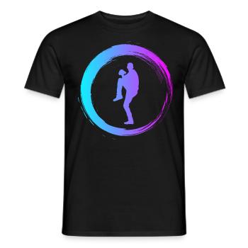 Sporty Hobby Leidenschaft Baseball - Männer T-Shirt - Schwarz - Vorne - AI Model Male 178 light (178cm)