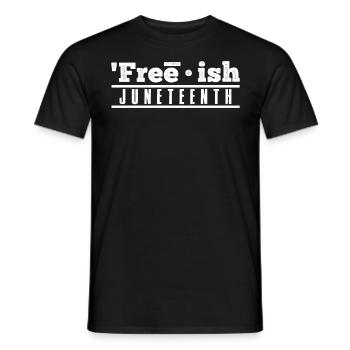 Juneteenth Freiheit Black History Amerika Afrika - Männer T-Shirt - Schwarz - Vorne - AI Model Male 178 light (178cm)