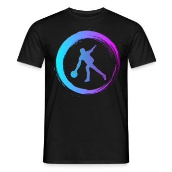Sporty Hobby Leidenschaft Bowling - Männer T-Shirt - Schwarz - Vorne - AI Model Male 178 light (178cm)