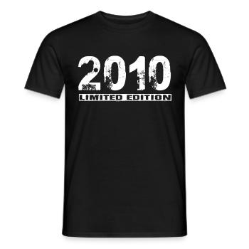 Édition limitée 2010 - T-shirt homme - noir - Devant - AI Model Male 178 light (178cm)