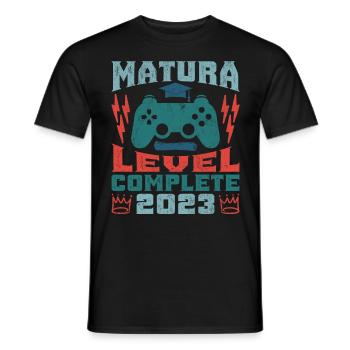 Matura 2023 complete Maturant - Männer T-Shirt - Schwarz - Vorne - AI Model Male 178 light (178cm)