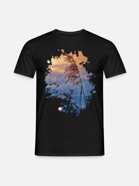 Getreide - Männer T-Shirt - Schwarz
