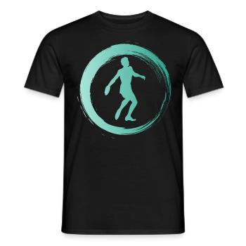 Sporty Hobby Leidenschaft Discus - Männer T-Shirt - Schwarz - Vorne - AI Model Male 178 light (178cm)