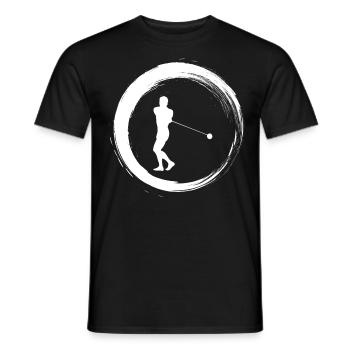 Sporty Hobby Leidenschaft Hammerwurf - Männer T-Shirt - Schwarz - Vorne - AI Model Male 178 light (178cm)