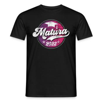 Matura 20203 Maturanten - Männer T-Shirt - Schwarz - Vorne - AI Model Male 178 light (178cm)