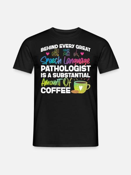 Assistant orthophoniste - T-shirt homme - noir