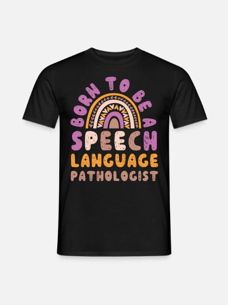 Speech Therapist Therapy Assistant - Men's T-Shirt - black