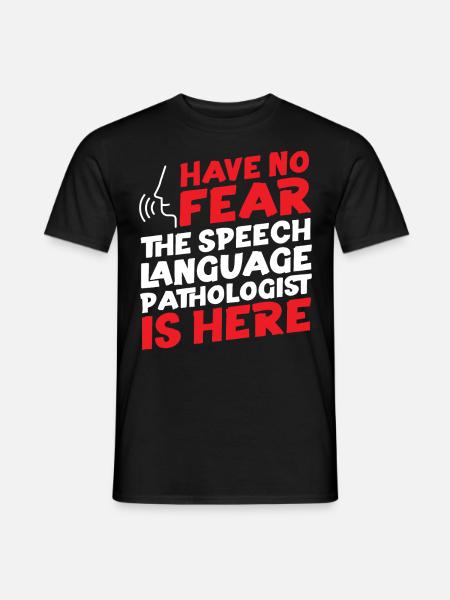 Speech Therapist Therapy Assistant - Männer T-Shirt - Schwarz