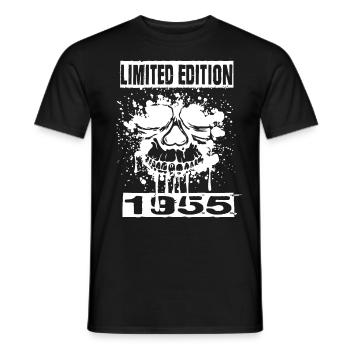 Limited Edition 1955 - Männer T-Shirt - Schwarz - Vorne - AI Model Male 178 light (178cm)