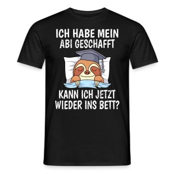 Abitur 2023 Abiturient - Männer T-Shirt - Schwarz - Vorne - AI Model Male 178 light (178cm)