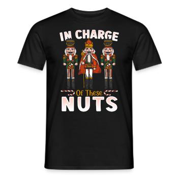 In Charge Of These Nuts Nutcracker Ballet - Männer T-Shirt - Schwarz - Vorne - AI Model Male 178 light (178cm)