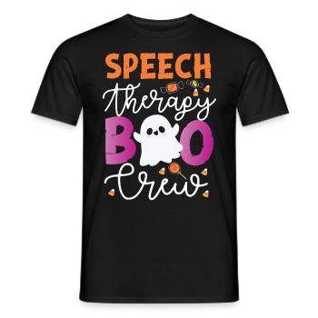 Assistant orthophoniste - T-shirt homme - noir - Devant - AI Model Male 178 light (178cm)