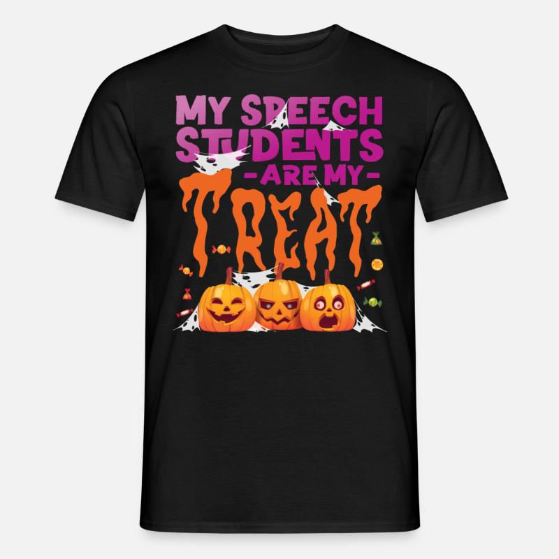Speech Therapist Therapy Assistant - Männer T-Shirt - Schwarz