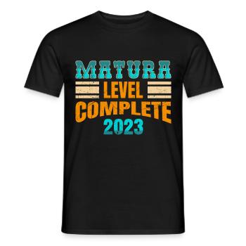 Matura Level complete Matura 2023 - Men's T-Shirt - black - Front - AI Model Male 178 light (178cm)