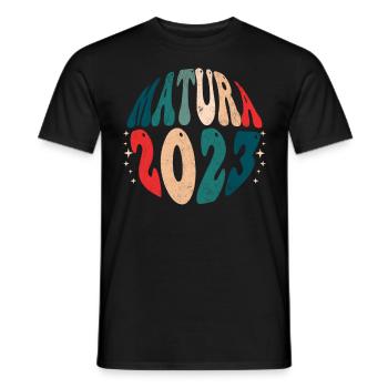 Matura 2023 Level complete Matura - Men's T-Shirt - black - Front - AI Model Male 178 light (178cm)