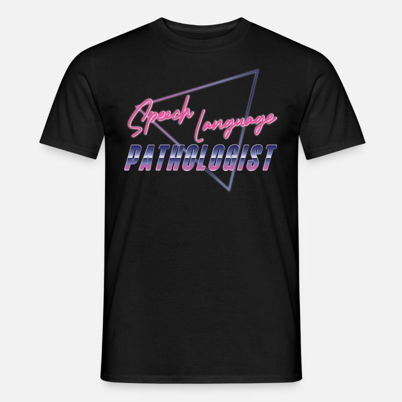 Speech Therapist Therapy Assistant - Männer T-Shirt - Schwarz