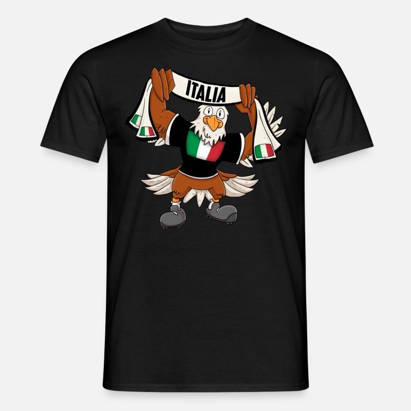 Italy Eagle - Men’s T-shirt - black