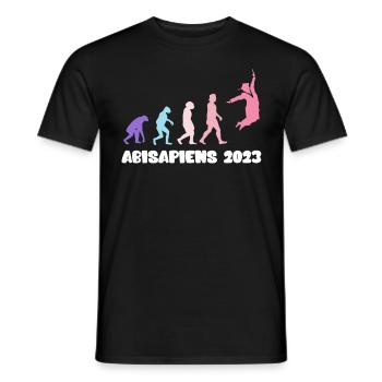 Abisapiens 2023 Abitur Abi 2023 Abiturienten - Männer T-Shirt - Schwarz - Vorne - AI Model Male 178 light (178cm)