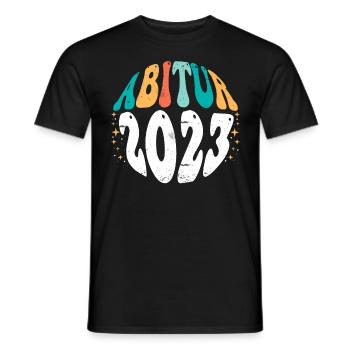 Abi 2023 Abitur Abiturienten - Männer T-Shirt - Schwarz - Vorne - AI Model Male 178 light (178cm)