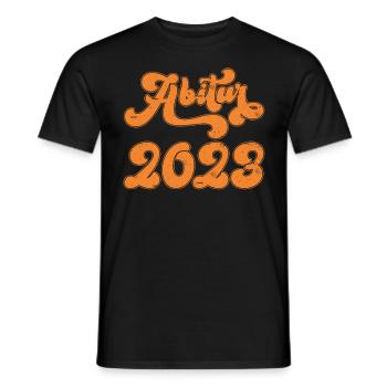 Abi 2023 Abitur Abiturienten - Männer T-Shirt - Schwarz - Vorne - AI Model Male 178 light (178cm)