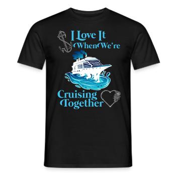 Croisière ensemble Vacances de printemps - T-shirt homme - noir - Devant - AI Model Male 178 light (178cm)