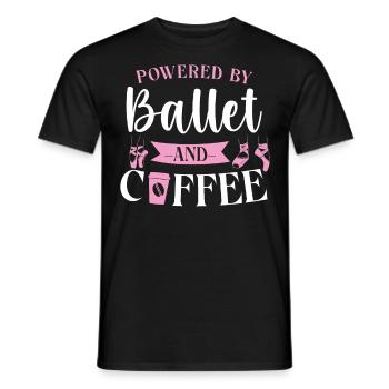 Ballet Dancer Dance Girl Ballerina - Männer T-Shirt - Schwarz - Vorne - AI Model Male 178 light (178cm)