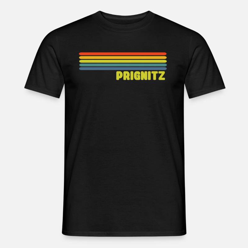 Prignitz - Männer T-Shirt - Schwarz