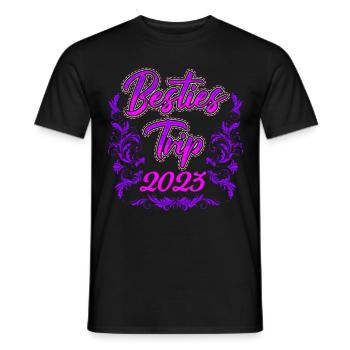 Beasties Trip 2023 Holiday Friends Spring Break - T-shirt homme - noir - Devant - AI Model Male 178 light (178cm)