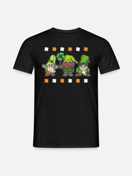 Leprechaun Squad Saint-Patrick - T-shirt homme - noir