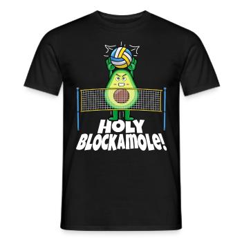 Blocus sacré - T-shirt homme - noir - Devant - AI Model Male 178 light (178cm)