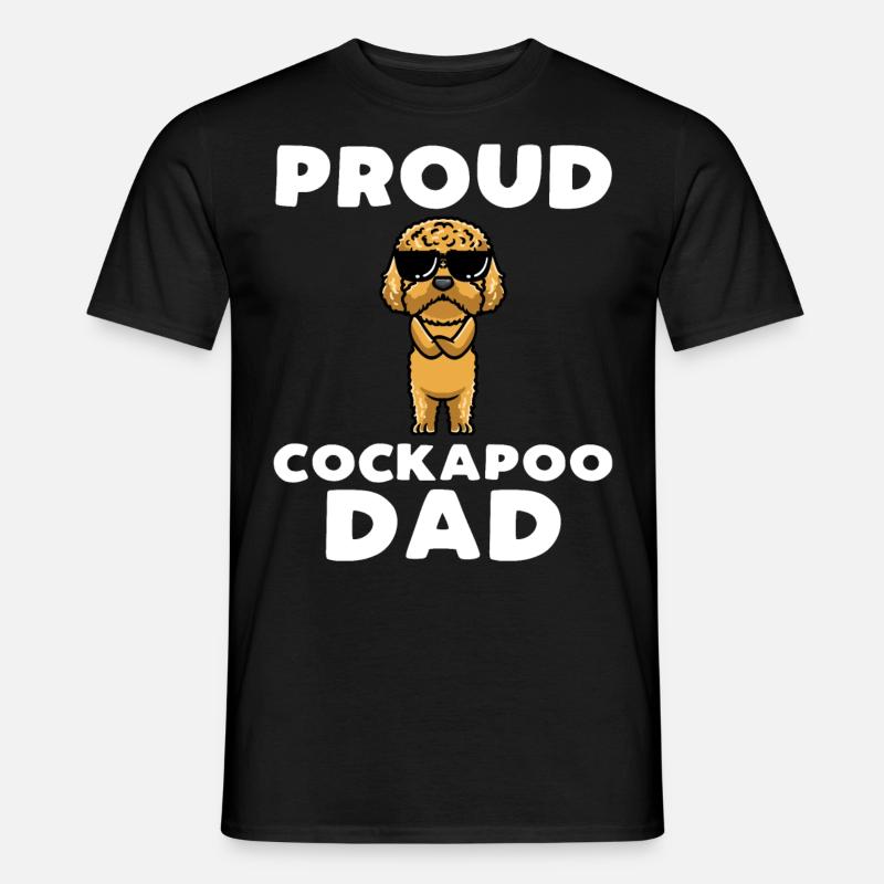 Cockapoo Hund - Männer T-Shirt - Schwarz