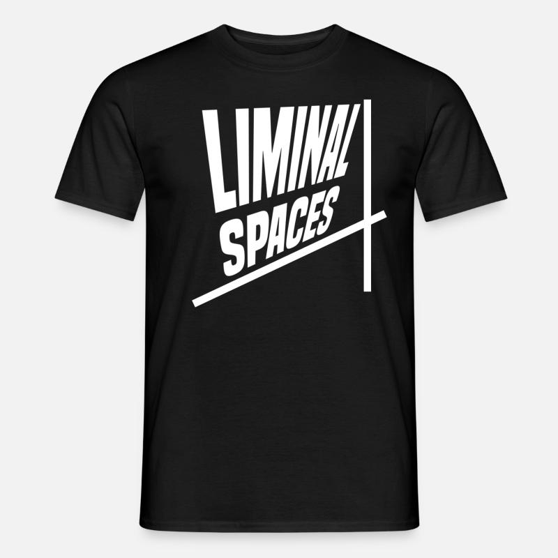 Liminal Spaces - Männer T-Shirt - Schwarz