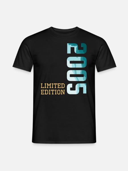 2005 Limited Edition - Männer T-Shirt - Schwarz