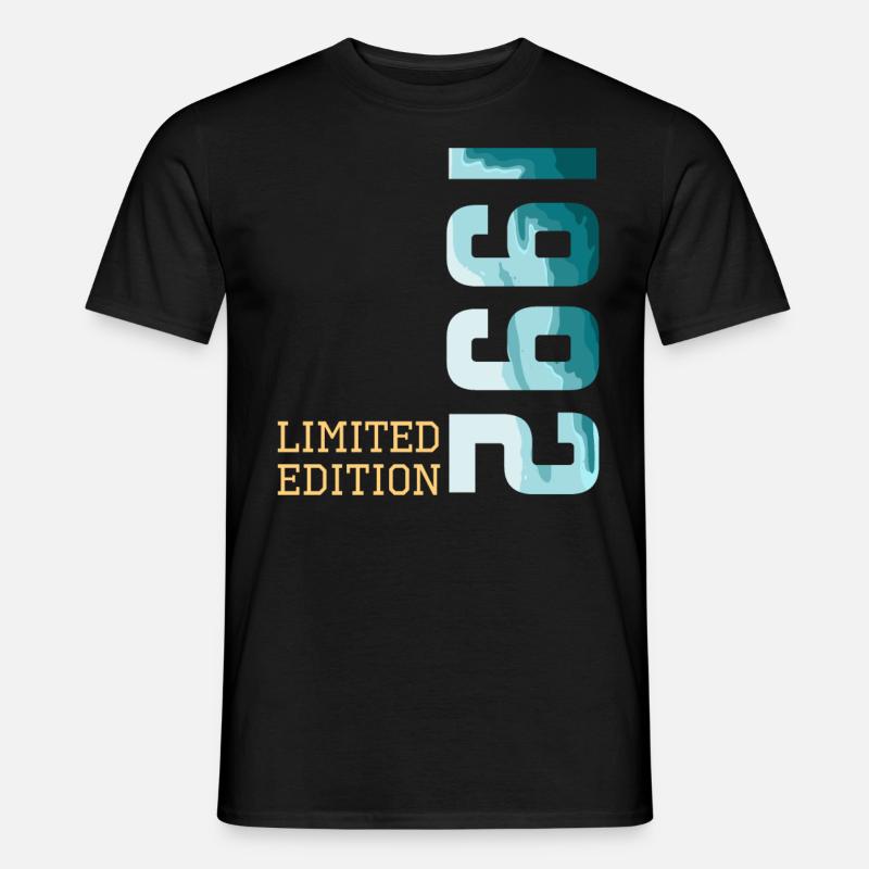 1992 Limited Edition - Männer T-Shirt - Schwarz