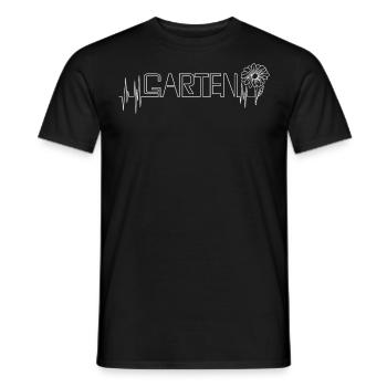 Garten Herzschlag Gartenarbeit Gärtner Gärtnerin - Männer T-Shirt - Schwarz - Vorne - AI Model Male 178 light (178cm)