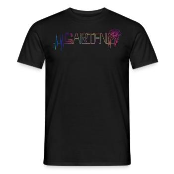 Garten Herzschlag Gartenarbeit Gärtner Gärtnerin - Männer T-Shirt - Schwarz - Vorne - AI Model Male 178 light (178cm)