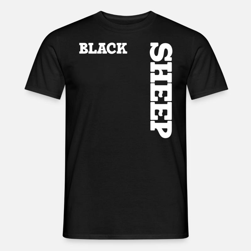 Black Sheep Retro - Men's T-Shirt - black
