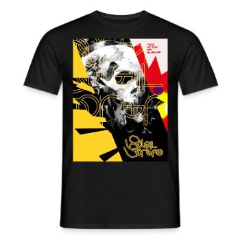 Dark Sun - Men's T-Shirt - black - Front - AI Model Male 178 light (178cm)