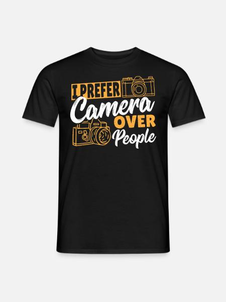 Fotograf Fotografieren Fotografie-Liebhaber - Männer T-Shirt - Schwarz