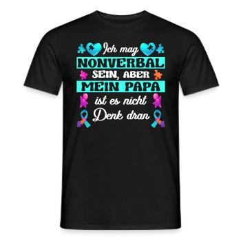 Autisten Autismus Spektrum Störung Kind - Männer T-Shirt - Schwarz - Vorne - AI Model Male 178 light (178cm)