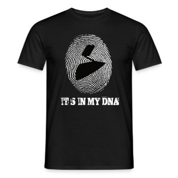 Mauern c’est dans mon ADN - T-shirt homme - noir - Devant - AI Model Male 178 light (178cm)