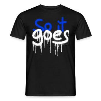 pulvérisation donc ça va dire dictons spray Optimist - T-shirt homme - noir - Devant - AI Model Male 178 light (178cm)