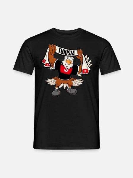 Aigle de Tunisie - T-shirt homme - noir