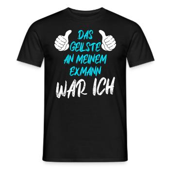 Scheidungsparty Finally Divorced Ehe Scheidung - Männer T-Shirt - Schwarz - Vorne - AI Model Male 178 light (178cm)