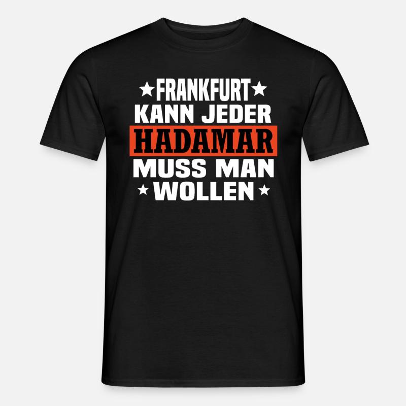Hadamar - Männer T-Shirt - Schwarz