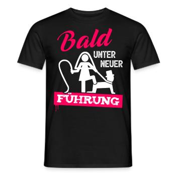 Junggesellenabschied Bräutigam T-Shirt JGA Männer - Männer T-Shirt - Schwarz - Vorne - AI Model Male 178 light (178cm)