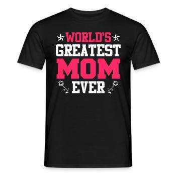 Weltbeste Mama Muttertag Beste Mama coolste Mama - Männer T-Shirt - Schwarz - Vorne - AI Model Male 178 light (178cm)