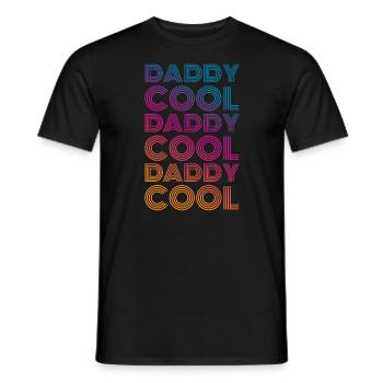 Daddy Cool - Men's T-Shirt - black - Front - AI Model Male 178 light (178cm)